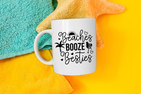 Beaches Booze & Besties - Summer SVG File SVG CraftLabSVG 