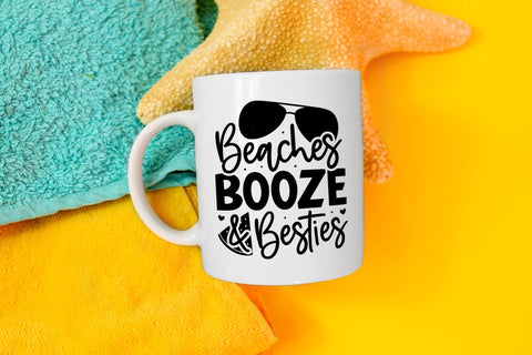 Beaches Booze & Besties | Summer SVG SVG CraftLabSVG 