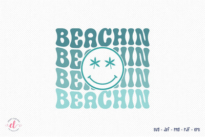 Beachin - Retro Summer SVG Design SVG CraftLabSVG 