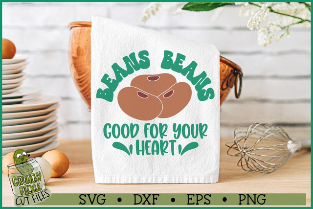 Beans Beans SVG File SVG Crunchy Pickle 