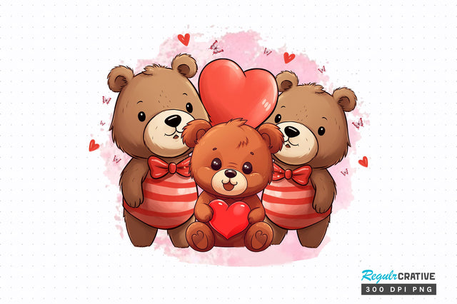 Bear clipart PNG Design Sublimation Regulrcrative 