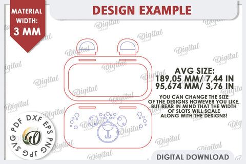 Bear Eyeglass Holder Laser Cut. Animal Eyeglass Tray SVG SVG Evgenyia Guschina 