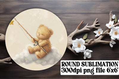 Bear Hugs Sublimation Delights in Circles Sublimation afrosvg 
