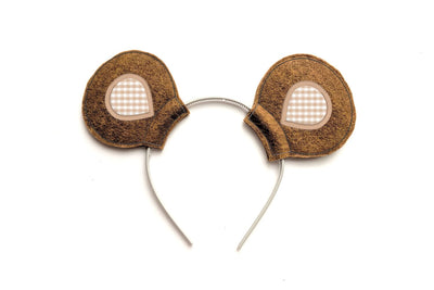 Bear or Lion Cub Ear ITH Headband Slider Applique Embroidery Embroidery/Applique DESIGNS Designed by Geeks 