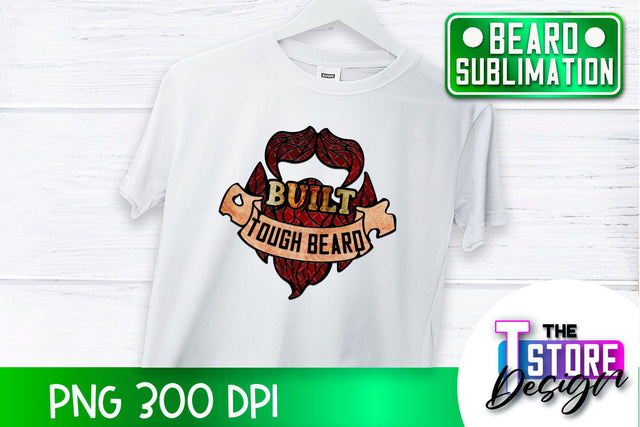 Beard Sublimation | Men Quotes | T-Shirt Design | PNG File Sublimation The T Store Design 