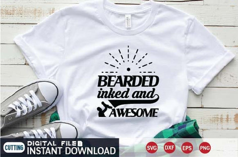 bearded inked and awesome svg SVG designer krishna 