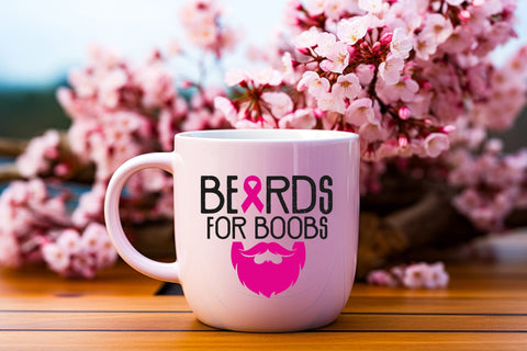 Beards for boobs Svg Png Files, Breast Cancer Svg, Her Fight is My Fight, Awareness Ribbon Svg, African American Svg, Svg Files for Cricut SVG DesignDestine 