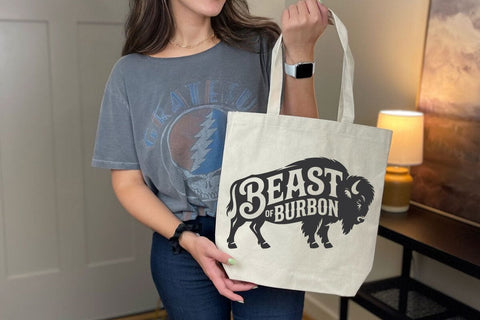 Beast of Bourbon Drinking Whiskey design Bison Buffalo Party T-Shirt SVG DesignDestine 