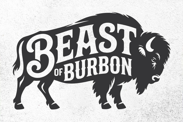 Beast of Bourbon Drinking Whiskey design Bison Buffalo Party T-Shirt SVG DesignDestine 