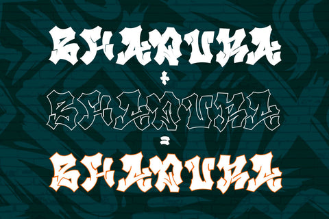 Beast Quotz – Wildstyle Graffiti Display Font (2 Layered Styles) Font Mozzatype 