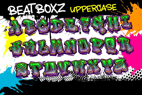 Beat Boxz Font BB Digital Arts 