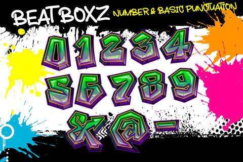 Beat Boxz Font BB Digital Arts 