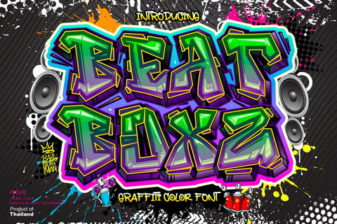 Beat Boxz Font BB Digital Arts 