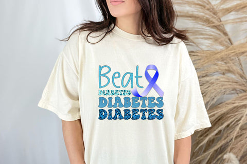 Beat diabetes png design Sublimation Regulrcrative 