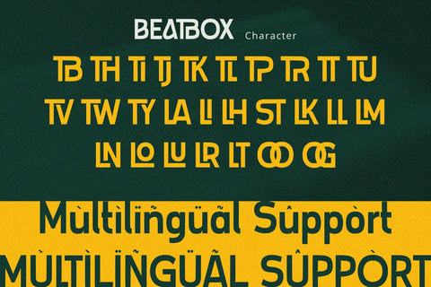 Beatbox - Sans Serif Font Font Alpaprana Studio 