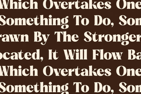 Beatnik Garden - Decorative Retro Serif Font Letterena Studios 