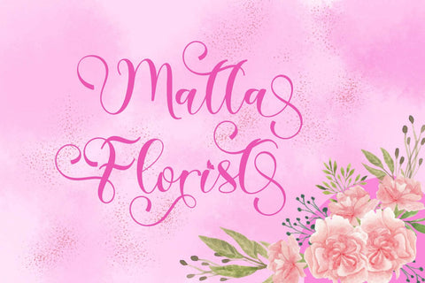 Beautiful Agatha Font Prasetya Letter 