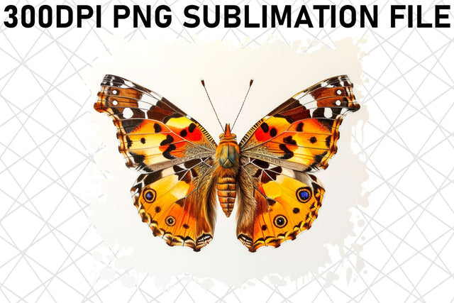 Beautiful Butterfly Sublimation Designs Sublimation afrosvg 