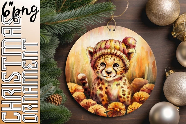 Beautiful circle templates for charming keychain designs, craft with ease., Animals Sublimation HoodArtCraft 