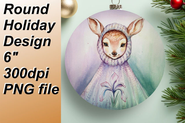 Beautiful circle templates for unique keychains, ignite your imagination., Animals Sublimation HoodArtCraft 