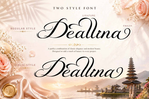 Beautiful Danila Font Prasetya Letter 