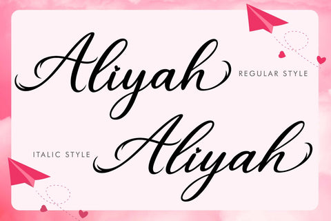 Beautiful Dealove Font Prasetya Letter 