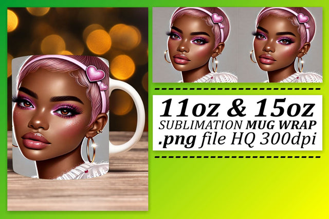 Beautiful designs, perfect for personalized gifts! , Love Girl Sublimation afrosvg 