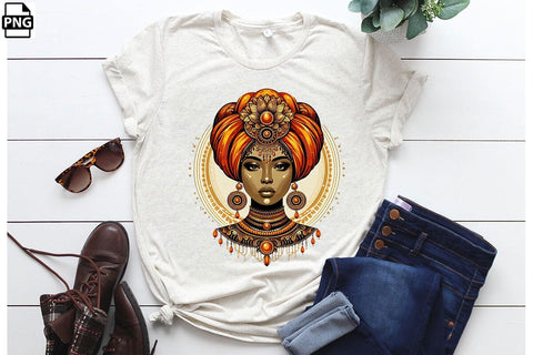 Beautiful Equipped Melanin Woman Clipart Bundle Printable File Sublimation Creativedesigntee 