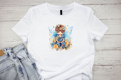 Beautiful Fairy Boy Sublimation Bundle Sublimation Designangry 