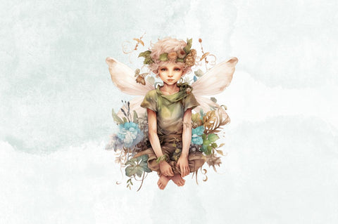 Beautiful Fairy Boy Sublimation Bundle Sublimation Designangry 