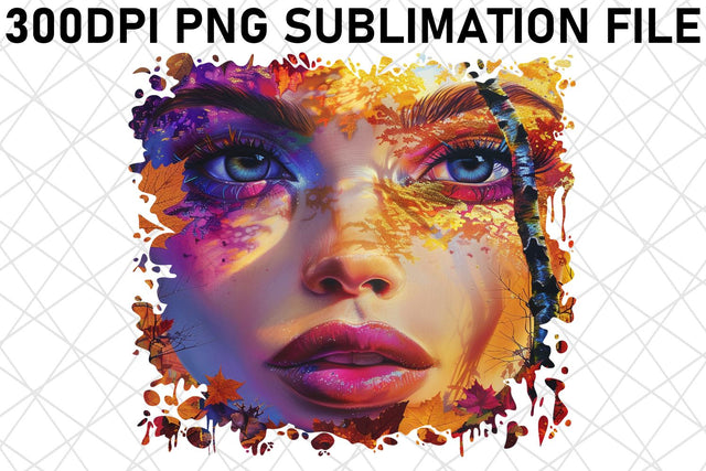 Beautiful Floral African American Woman Sublimation afrosvg 