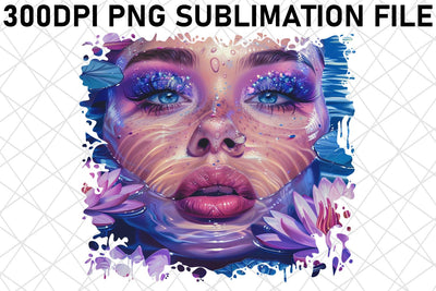 Beautiful Floral Art African American Sublimation afrosvg 