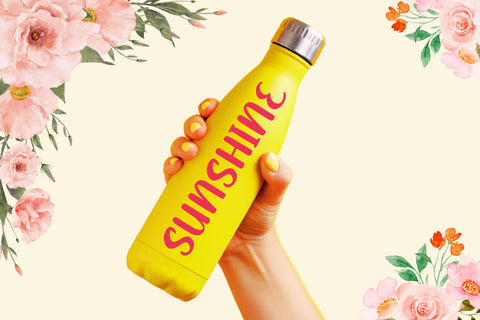 Beautiful Garden Font AEN Creative Store 