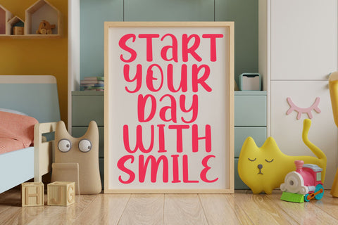 Beautiful Garden Font AEN Creative Store 