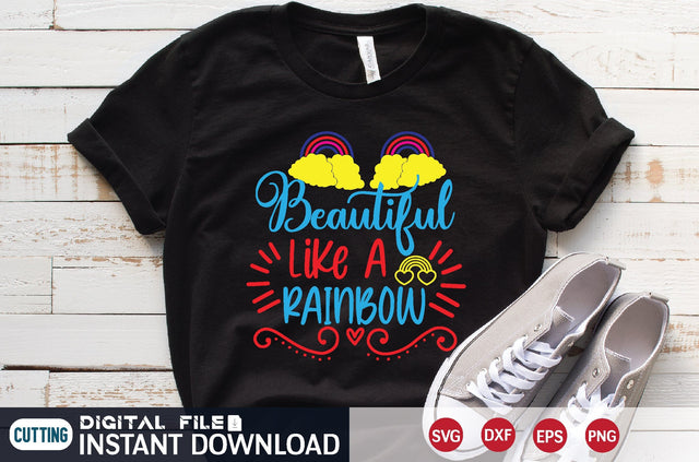 Beautiful Like a Rainbow Svg SVG designer krishna 