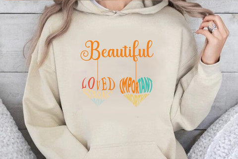 Beautiful Loved Strong Mom SVG Angelina750 