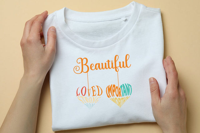 Beautiful Loved Strong Mom SVG Angelina750 