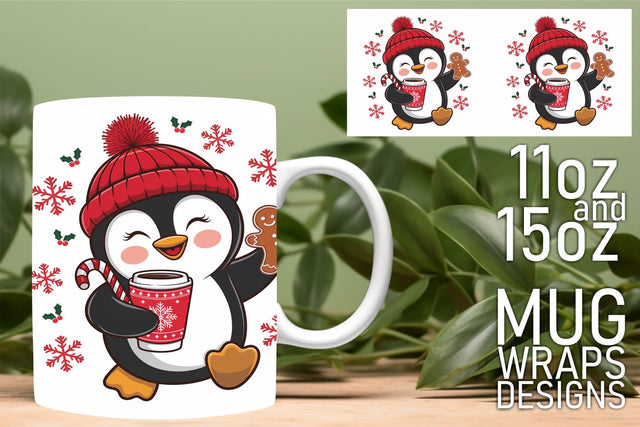 Beautiful mug templates, perfect for creative projects! , Christmas Sublimation HoodArtCraft 