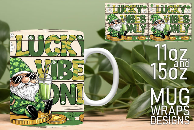 Beautiful mug wrap designs, great for all occasions! , St Patrick Sublimation HoodArtCraft 