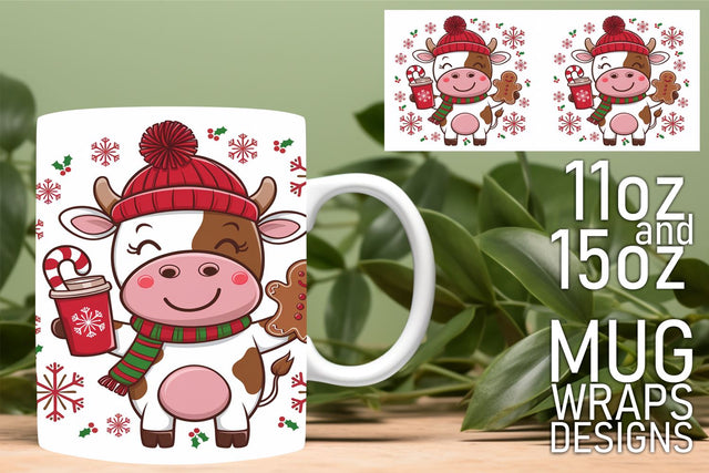 Beautiful mug wraps available, perfect for every creative endeavor! , Christmas Sublimation HoodArtCraft 