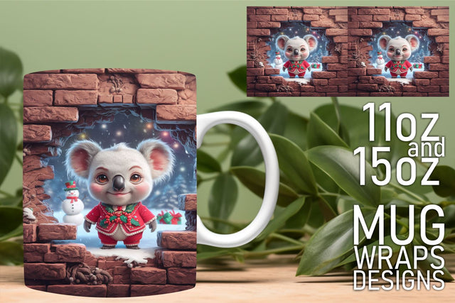 Beautiful mug wraps, perfect for creative expressions! , Xmas Sublimation HoodArtCraft 