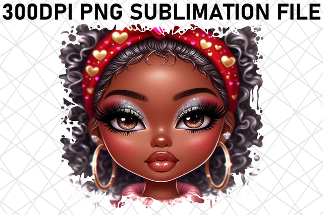 Beautiful PNG designs for fishing gear, reel in style! , Love Girl Sublimation afrosvg 