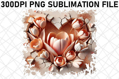 Beautiful PNG designs for lunch trays, make meals special! , 3D Heart Sublimation afrosvg 