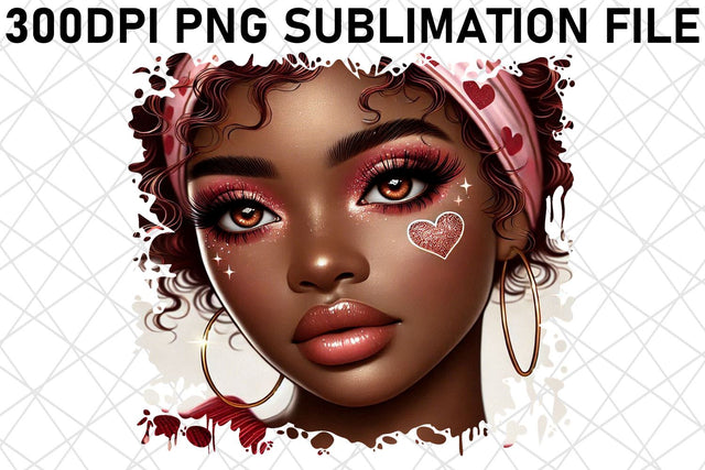 Beautiful PNG files for scrapbook pages, capture moments! , Love Girl Sublimation afrosvg 