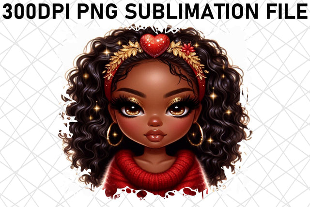 Beautiful PNG images for fitness gear, stylish workouts! , Love Girl Sublimation afrosvg 