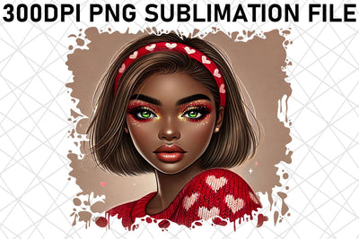 Beautiful PNG templates for outdoor banners, attract attention! , Love Girl Sublimation afrosvg 