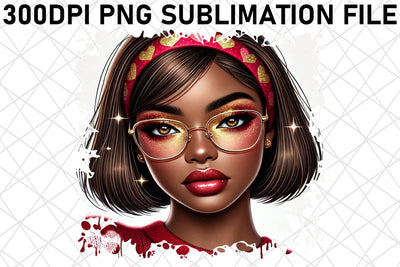 Beautiful PNG templates, make your designs pop! , Love Girl Sublimation afrosvg 