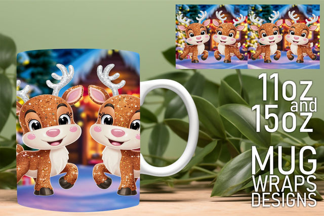Beautiful PNG templates, perfect for your mug sublimation! , Christmas Sublimation HoodArtCraft 