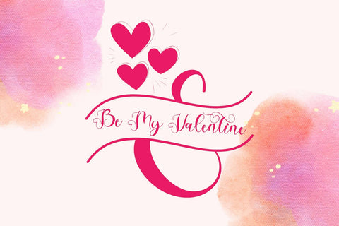 Beautiful Romantic Monogram Font Prasetya Letter 