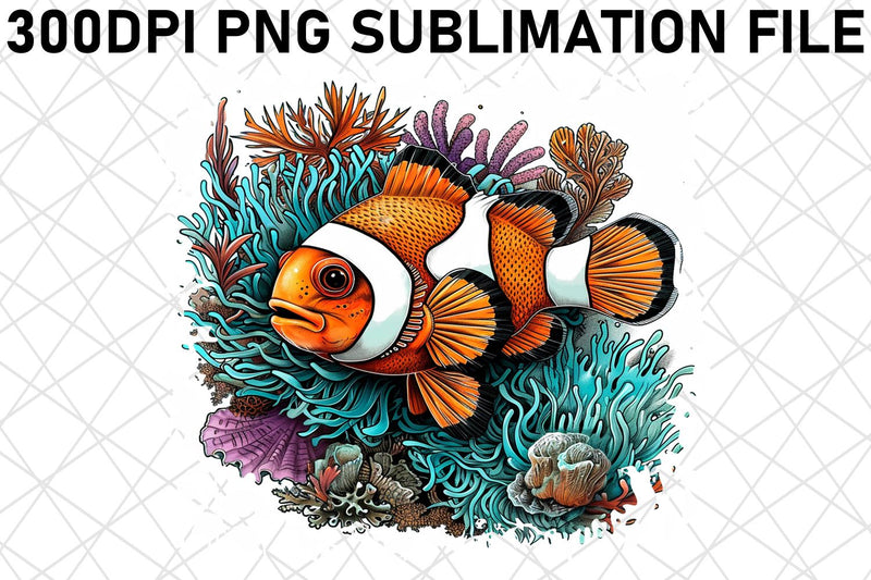 Beautiful Sea Creature Watercolor Art Collection: Let Creativity Flow Sublimation afrosvg 